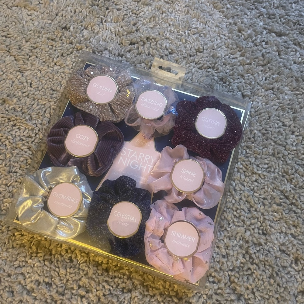 Fancy scrunchies